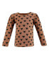 ფოტო #14 პროდუქტის Baby Girls Long Sleeve T-Shirts, Cinnamon Pink Prints