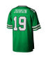 ფოტო #4 პროდუქტის Men's Keyshawn Johnson Kelly Green New York Jets 1996 Legacy Replica Jersey