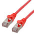 Фото #2 товара MCL Samar MCL FTP6-0.5m/R - Cable Cat 6 RJ45 F/UTP - Cable - Network