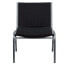 Фото #3 товара Hercules Series Big & Tall 1000 Lb. Rated Black Fabric Stack Chair