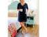 The Pioneer Woman Elbow Sleeve Sleep Chemise Small 4-6 Blue Polyester V-Neck