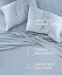 Фото #10 товара Linen Rayon From Bamboo Blend Deep Pocket 300 Thread Count 4 Piece Sheet Set, King