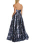 Фото #2 товара Rene Ruiz Fil Coupe Gown Women's Blue 2