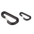 OMER Kit 2 Nylon Hook with Sainless Steel Safety Carabiner