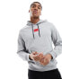 Фото #1 товара HUGO Daratschi214 hoodie in grey