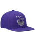 Фото #3 товара Men's Purple Sacramento Kings Ground 2.0 Snapback Hat