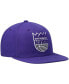 Бейсболка Mitchell & Ness мужская фиолетовая Sacramento Kings Ground 2.0 Snapback - фото #3