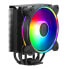 Cooler Master Hyper 212 Halo Black - Air cooler - 650 RPM - 2050 RPM - 27 dB - 51.88 cfm - Black