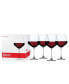 Фото #2 товара Style Burgundy Wine Glasses, Set of 4, 22.6 Oz