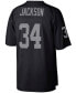 Men's Bo Jackson Black Las Vegas Raiders Legacy Replica Jersey