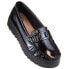 Filippo W PAW314D patent leather platform loafers, black