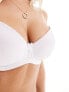 Фото #7 товара Ivory Rose Fuller Bust plain t-shirt bra in white