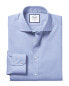 Фото #1 товара Charles Tyrwhitt Non-Iron Pinpoint Oxford Slim Fit Shirt Men's