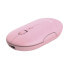Фото #1 товара Trust Puck - Ambidextrous - Optical - RF Wireless + Bluetooth - 1600 DPI - Pink
