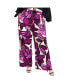 ფოტო #1 პროდუქტის Plus Size Fiesta Print Pant