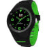 ფოტო #2 პროდუქტის ICE WATCH P. Leclercq Black Green Medium 3H watch