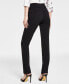 ფოტო #2 პროდუქტის Juniors' Straight-Leg Trouser Pants