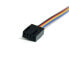 Фото #6 товара 12in 4 Pin Fan Power Extension Cable - M/F - 0.305 m - Molex (4-pin) - Molex (4-pin) - Male - Female - Straight