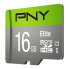 Фото #3 товара PNY Elite microSDHC 16GB - 16 GB - MicroSDHC - Class 10 - UHS-I - Class 1 (U1)