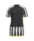 Фото #2 товара Women's Black Juventus 2023, 24 Home Replica Jersey