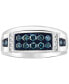 EFFY® Men's Diamond (3/4 ct. t.w.) Ring in 14k Gold (Also in Sapphire)