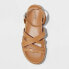 Фото #2 товара Women's Tanna Platform Sandals - Universal Thread Cognac 11