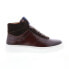 Фото #1 товара Bruno Magli Festa BM1FSTL1 Mens Brown Leather Lace Up Lifestyle Sneakers Shoes 7