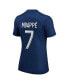 ფოტო #2 პროდუქტის Women's Kylian Mbappé Blue Paris Saint-Germain 2022/23 Home Replica Player Jersey