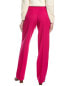 Фото #2 товара Michael Kors Collection Carolyn Flat Front Wool Straight Leg Trouser Women's 2