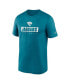 ფოტო #3 პროდუქტის Men's Teal Jacksonville Jaguars Sideline Legend Performance T-Shirt