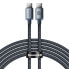Фото #1 товара Kabel przewód do szybkiego ładowania i transferu danych USB-C USB-C 100W 2m czarny