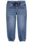 Фото #3 товара Toddler Pull-On Knit Denim Pants 3T