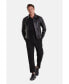 ფოტო #4 პროდუქტის Men's Leather Jacket, Nappa Black