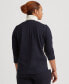 Women's Plus-Size Cotton-Blend Zip-Up Track Jacket