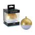Портативная беспроводная колонка LED Bluetooth-колонка Conceptronic Christmas Ball LED Speaker Золотистый - фото #3