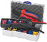 Фото #1 товара Набор кабельных наконечников с инструментом для опрессовки кабельных наконечников Knipex 97 90 22