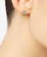 ფოტო #2 პროდუქტის Diamond Love Knot Stud Earrings (1/2 ct. t.w.) in 14k Gold, Created for Macy's