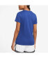 Фото #2 товара Women's Blue Philadelphia 76ers 2022/23 City Edition Essential V-Neck T-shirt