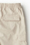 Фото #5 товара Loose Fit Twill Cargo Shorts