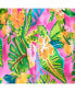 Women's Tropical Floral Twist & Keyhole Maxi Beach Dress