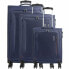 Set of suitcases American Tourister Sea Seeker Hyperspeed Blue 75 L 38 L 108 L