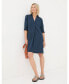 Фото #1 товара Women's Mina Linen Blend Tunic Dress