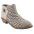 Фото #2 товара Softwalk Rimini Perf S2315-063 Womens Beige Leather Ankle & Booties Boots 11