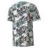 Puma Classics Summer Resort Floral Crew Neck Short Sleeve T-Shirt Mens Multi Cas