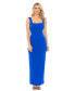 ფოტო #1 პროდუქტის Women's Square-Neck Corset Gown