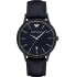 Emporio Armani Men's AR2479 Dress Black Leather Watch