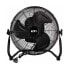 Фото #1 товара Напольный вентилятор EDM Freshwind промышленный Поворачивается на Чёрный 45 W Ø 35 x 44 cm
