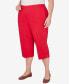 Фото #3 товара Plus Size All American Twill Capri Pants with Pockets