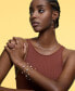 ფოტო #10 პროდუქტის Rose Gold-Tone Crystal Station Bangle Bracelet