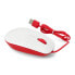 Official mouse for Raspberry Pi Model 4B/3B+/3B/2B - red-white